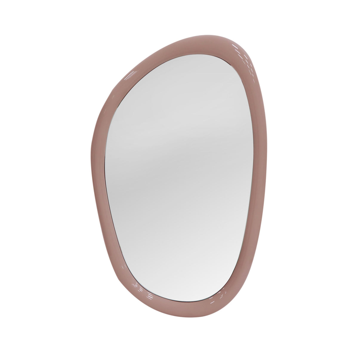 Glossy Fluid Mirror Mocha Mousse