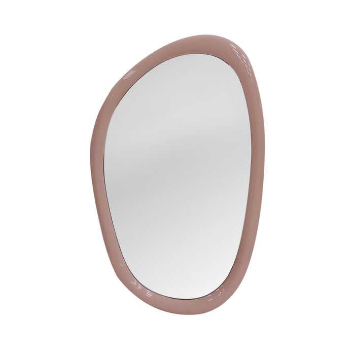 Glossy Fluid Mirror Mocha Mousse