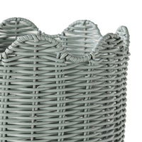 Sidney Woven Planter Small Mist