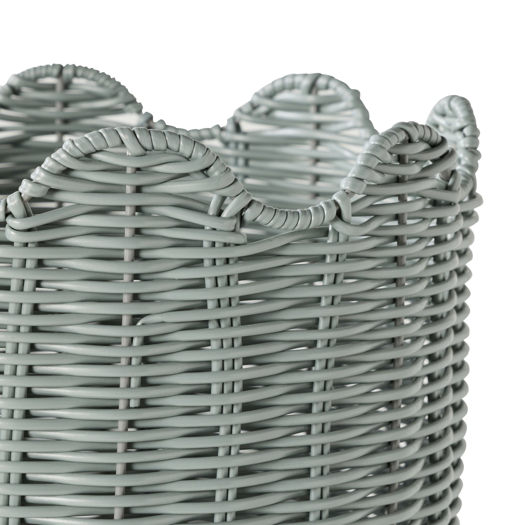 Sidney Woven Planter Small Mist