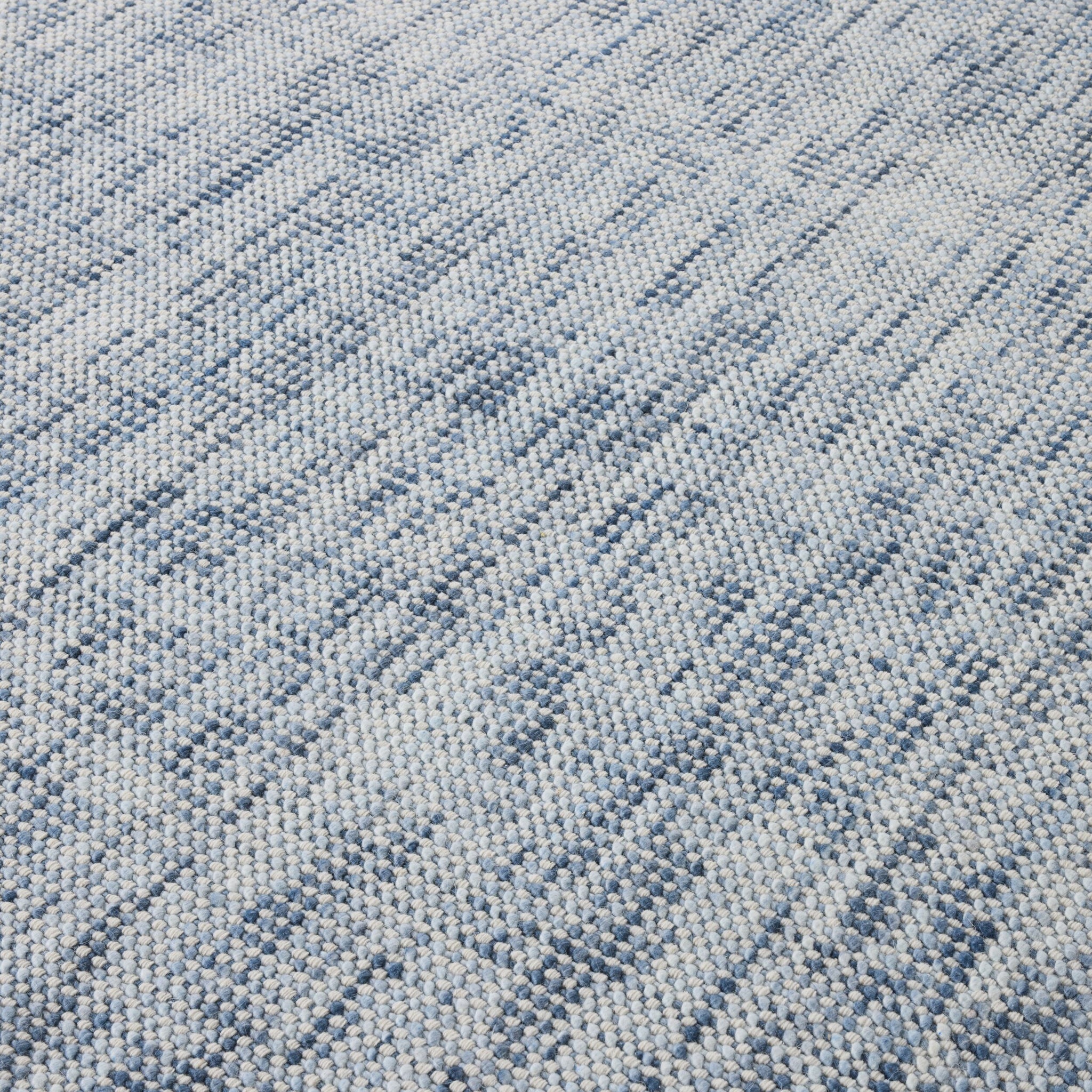 Santos Handloom Blue NZ Wool Rug 240x300cm