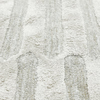 Mosaic Sand Wool Viscose Rug 150x240cm
