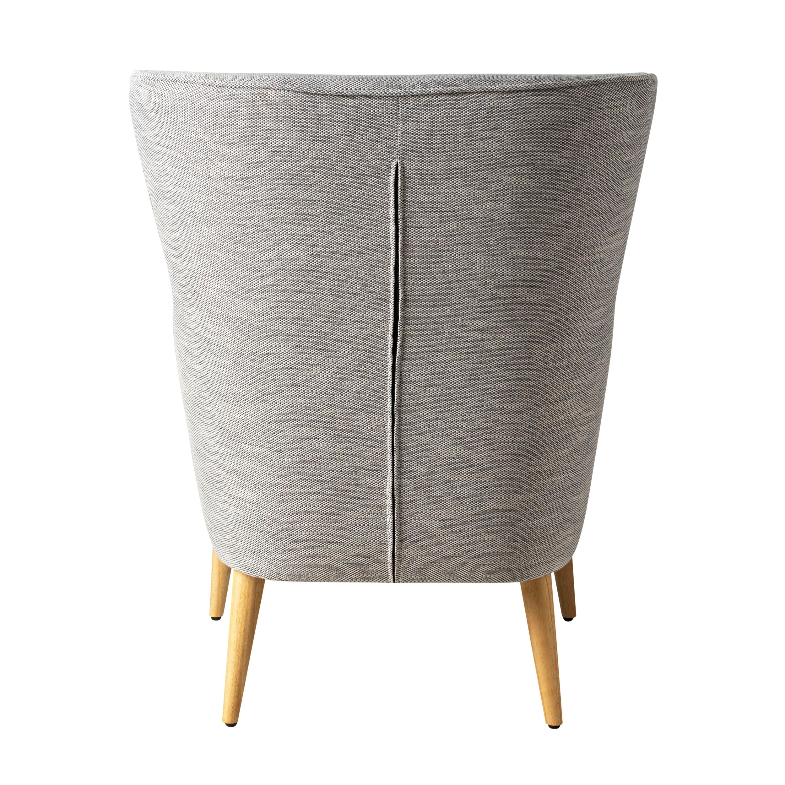 Quinn Armchair Grey Flint