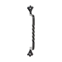 3060 Cabinet Pull Handle Iron Twist Matte Black H187xP39mm