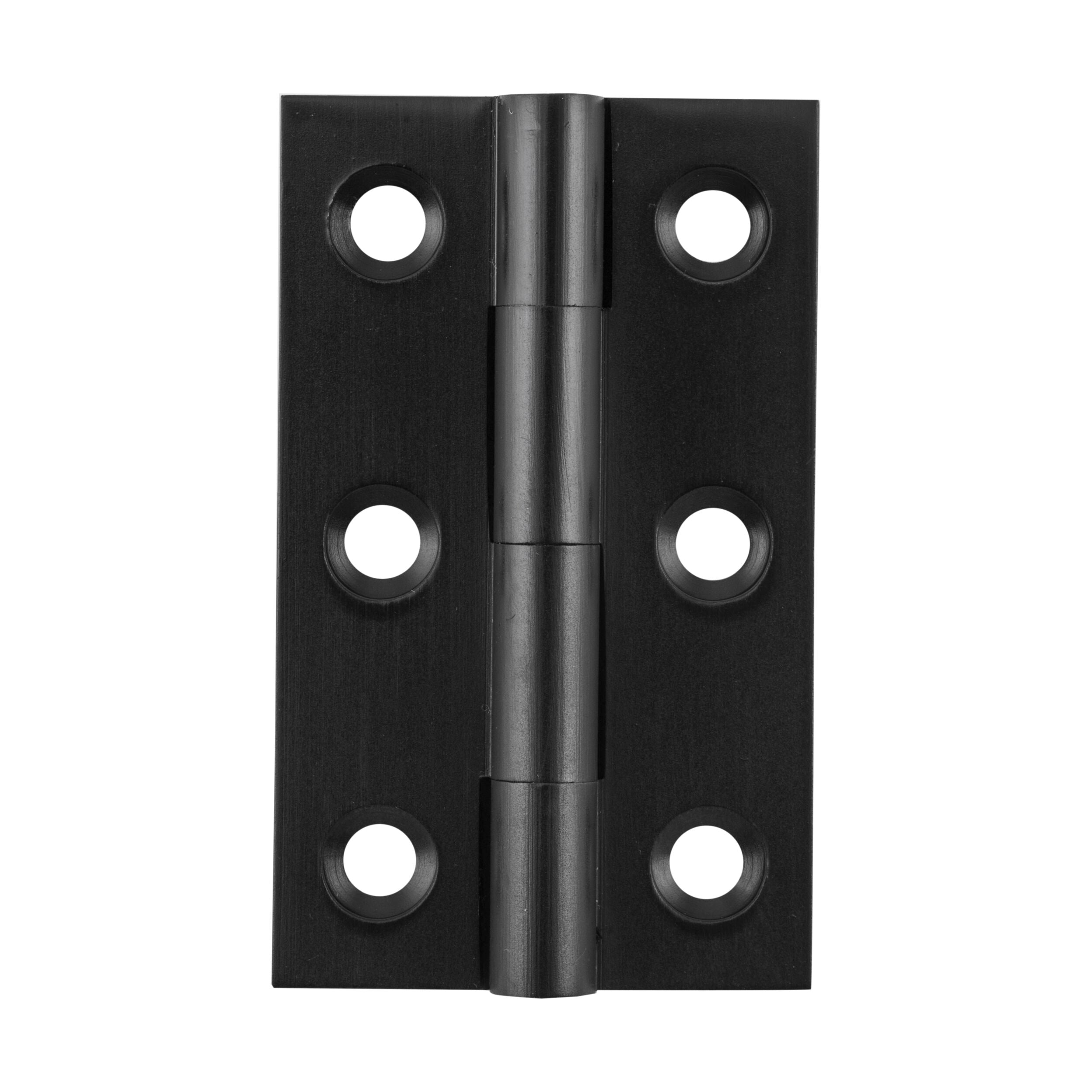 9696 Cabinet Hinge Fixed Pin Matte Black H50xW28mm