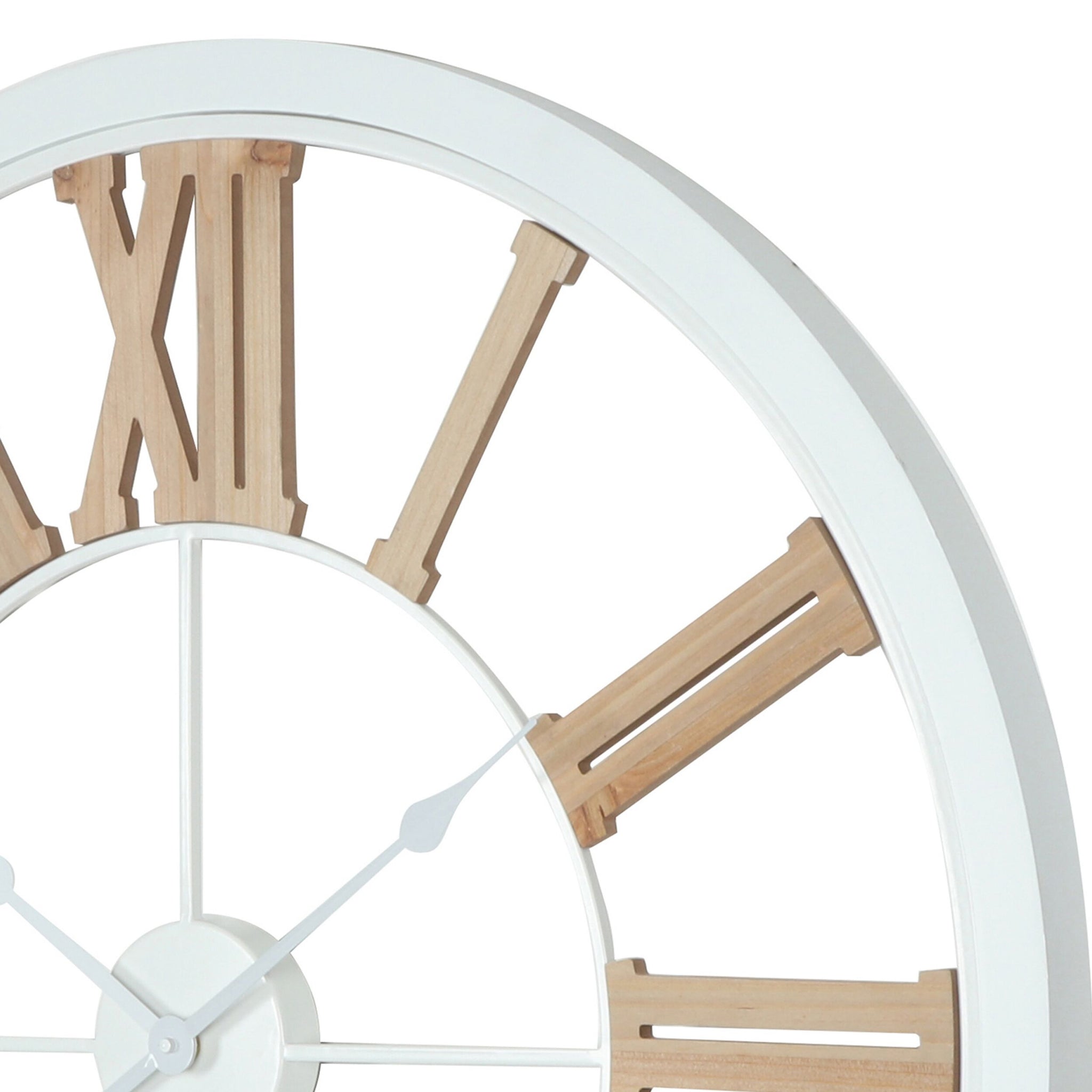 Coastal Roman Wall Clock 80cm