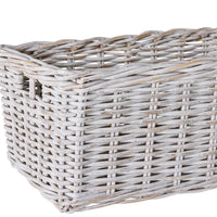 Lorne Basket Large White Wash 55x35x26cm