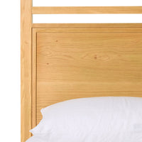 Avalon Queen Four Poster Bed Light Oak
