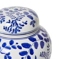 Celadon Blooms Ginger Jar 29x29x30.5cm