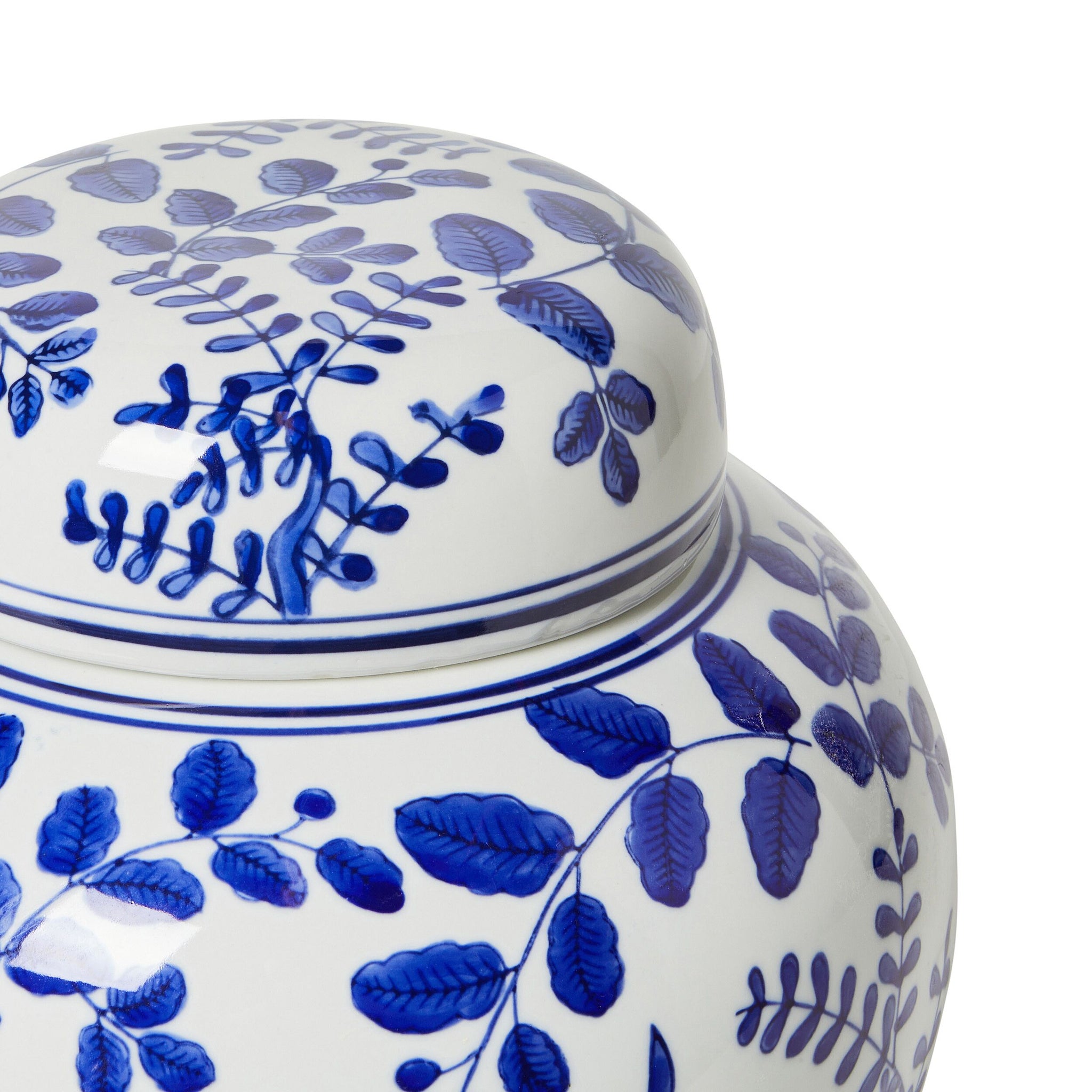 Celadon Blooms Ginger Jar 29x29x30.5cm