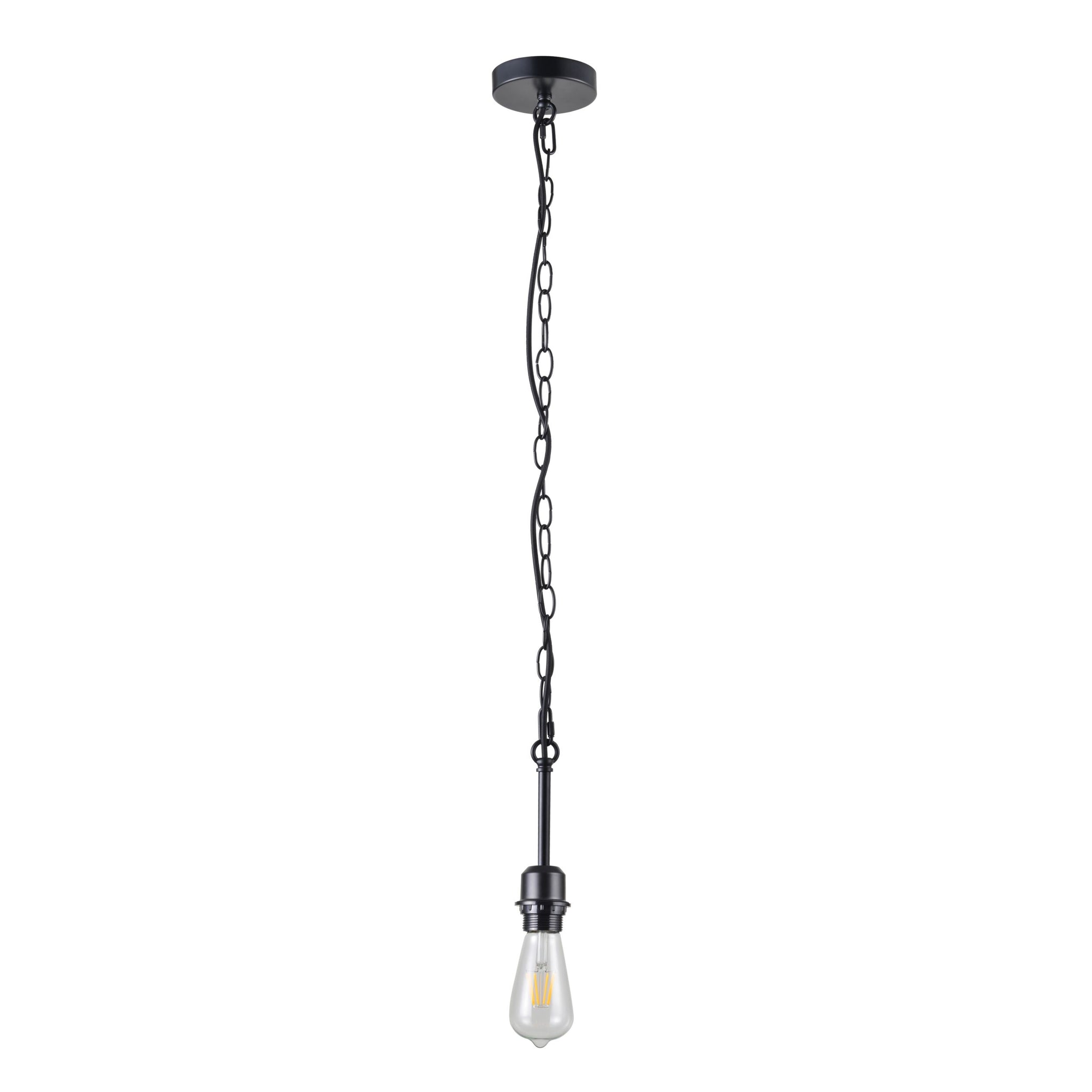Chain cord suspension 150cm Black