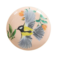 Folk Garden Round Dish Apricot