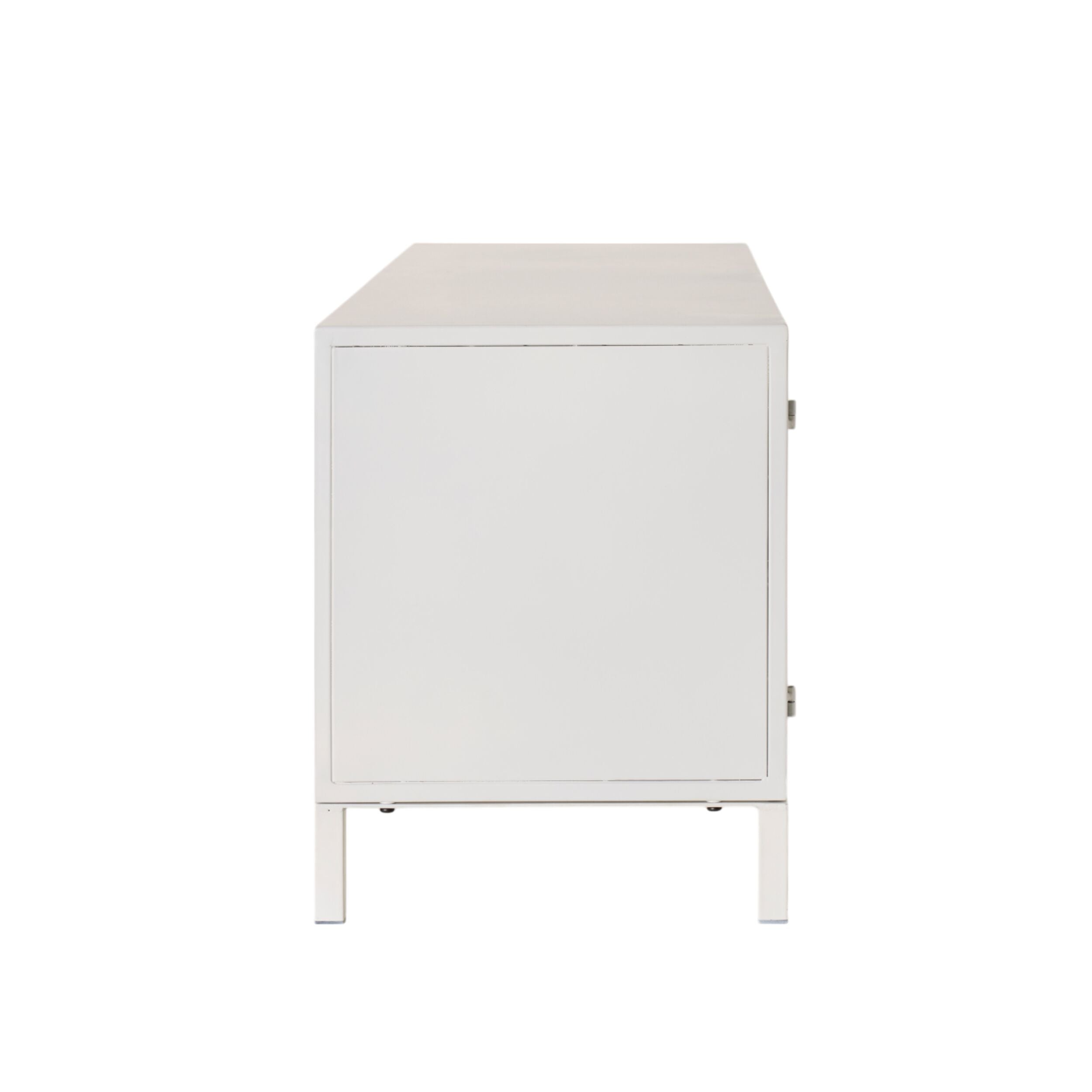 Nero Entertainment Unit 120 x 40 x 50cm White & Grey