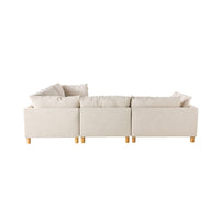 Whitehaven 5 Piece Modular Corner Sofa Eden Natural