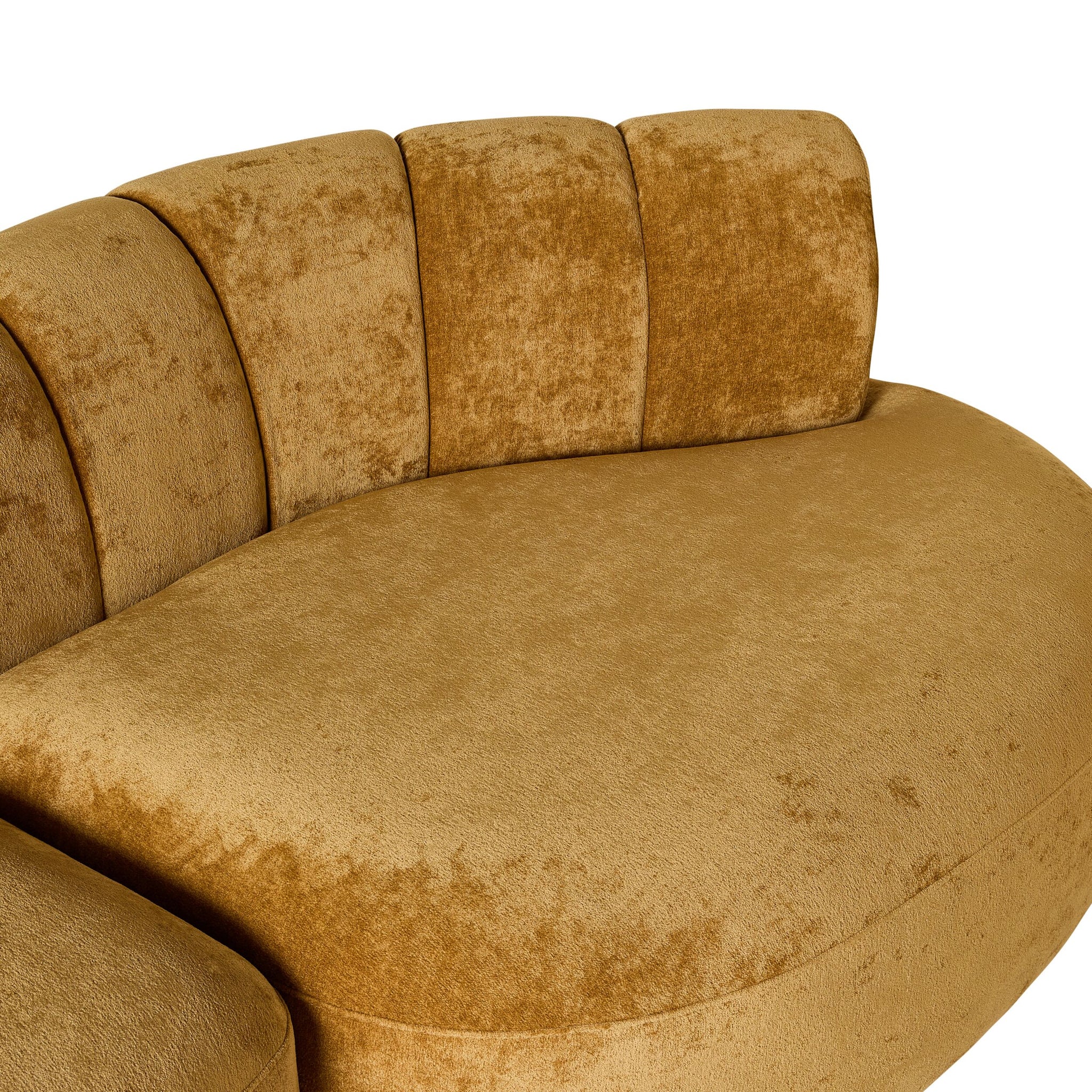 Solstice 3 Seater Sofa Honey Gold