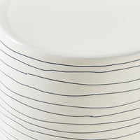 June Side Table Black & White