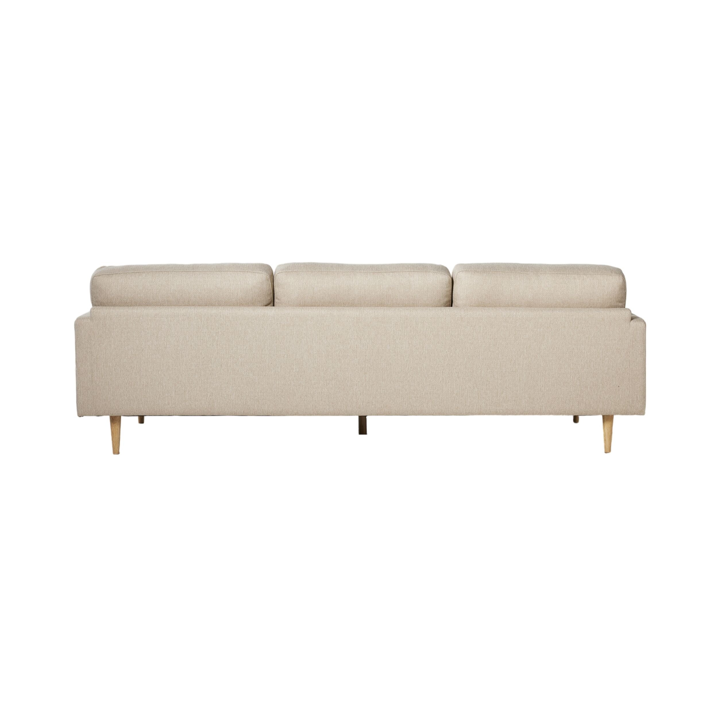 Boden 3 Seater Sofa with Reversible Chaise Amalfi Parchment