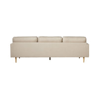 Boden 3 Seater Sofa with Reversible Chaise Amalfi Parchment