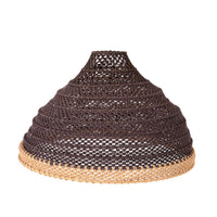 Julio Dome Cotton Rope Pendant Rust 80x54cm - SHADE ONLY