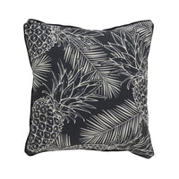 Aruba Achromatic Pineapples Outdoor Cushion 45x45cm