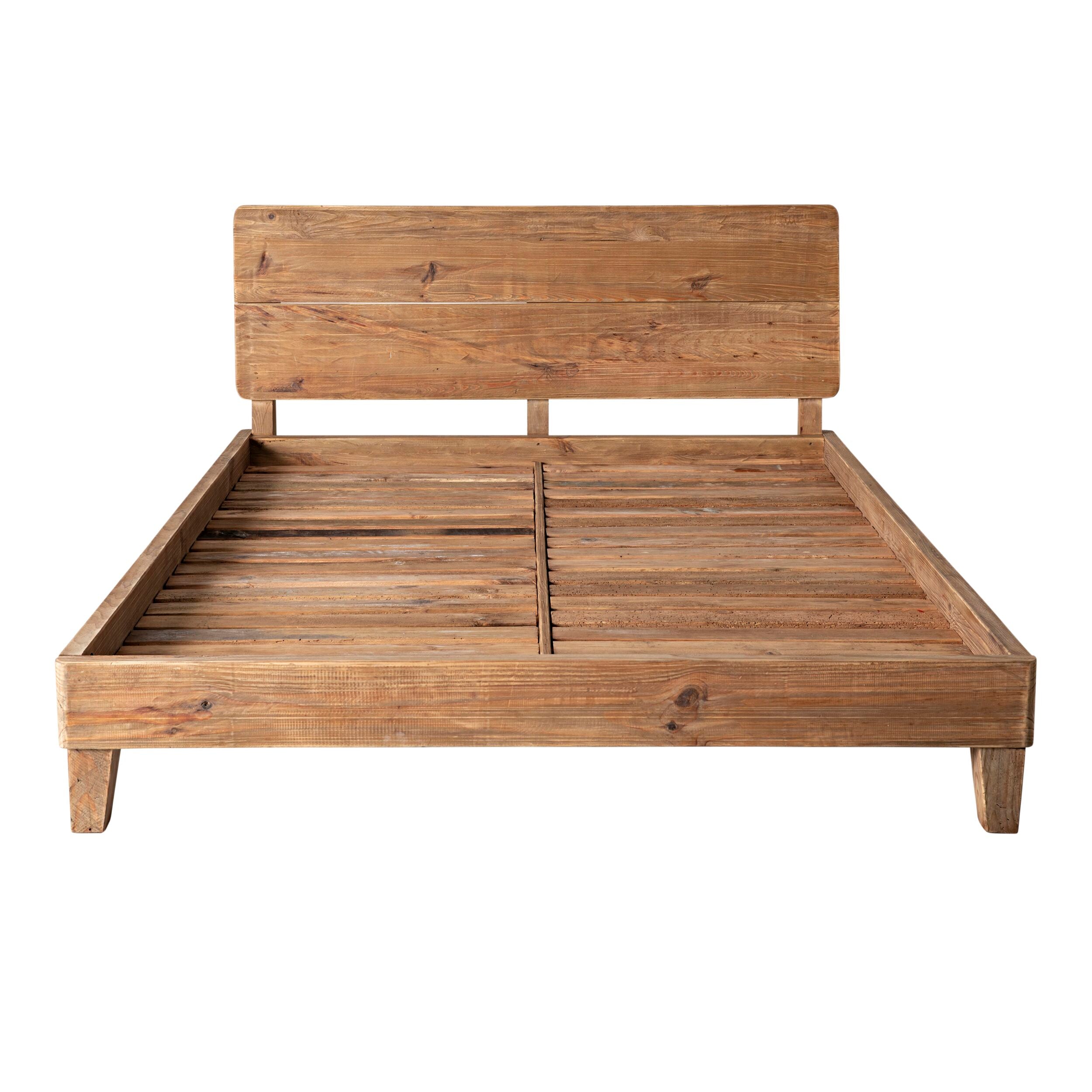 Kalise Reclaimed Timber Queen Bed