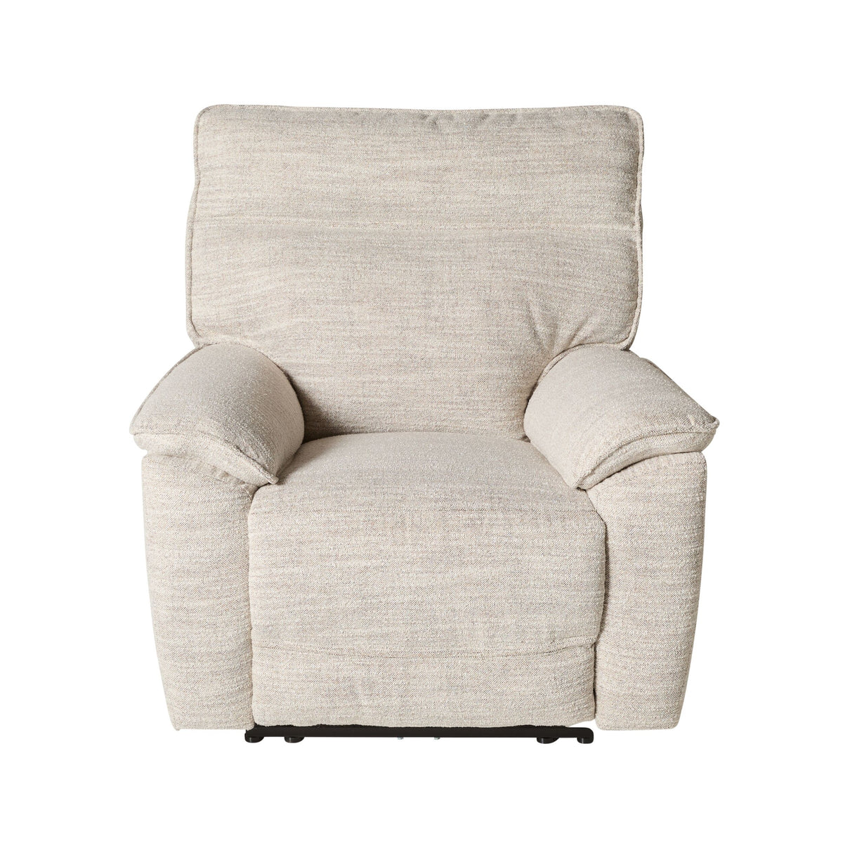 Dillon 1 Seater Recliner Natural Textured Slub
