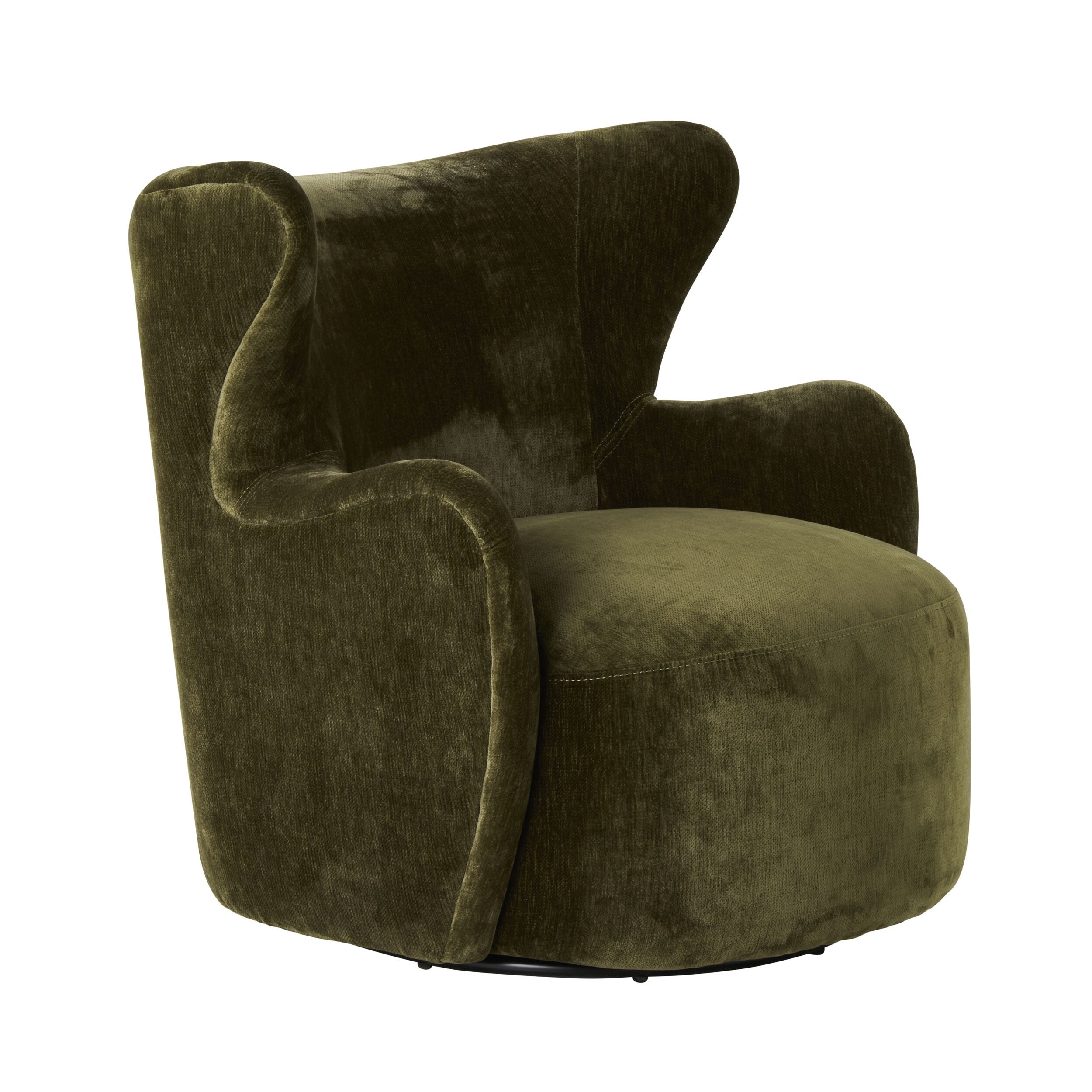 Mara Swivel Armchair Khaki Green