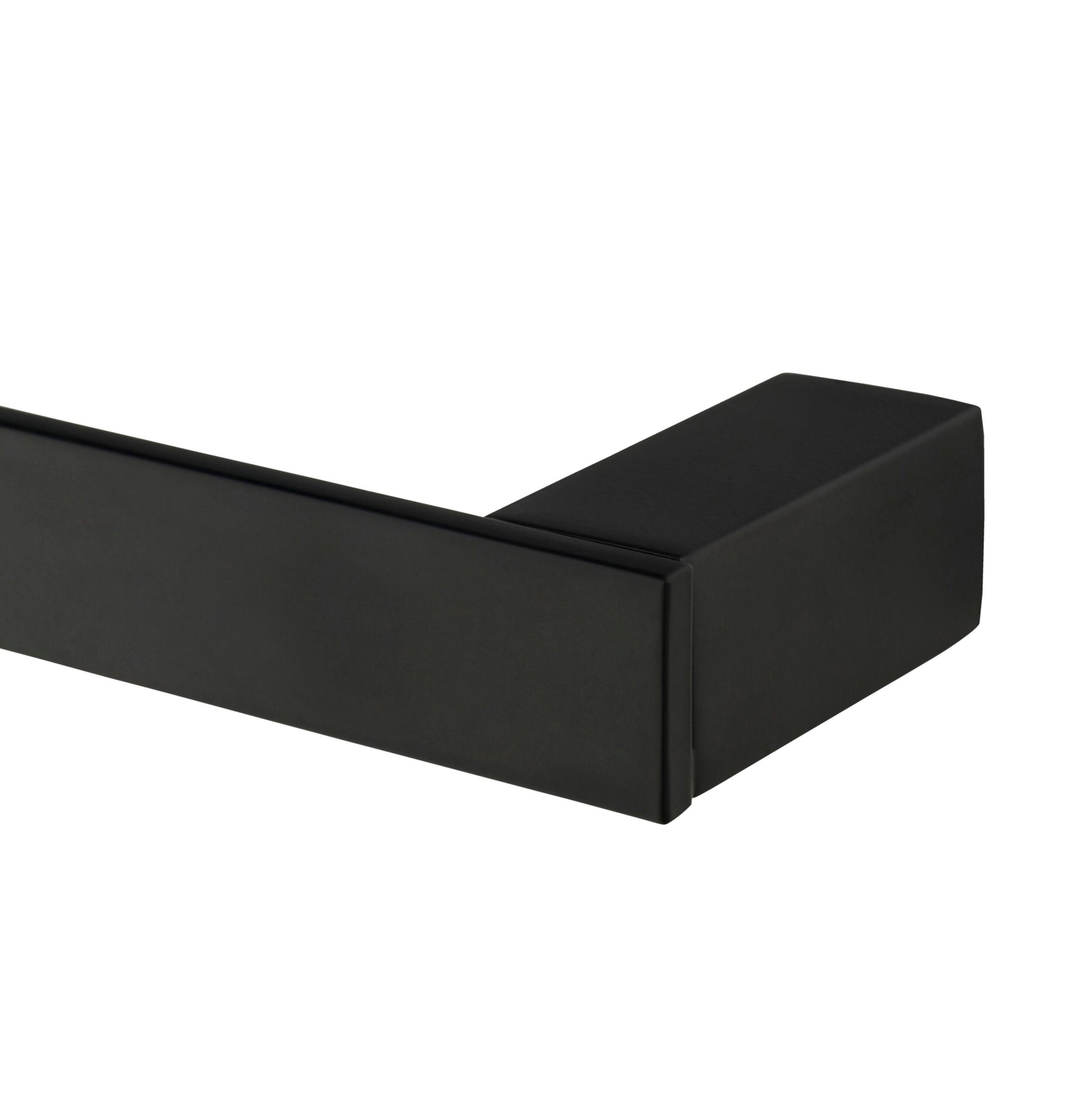 Kason Single Towel Rail 600mm Matte Black