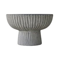 Ortiz Ribbed Pedestal Bowl