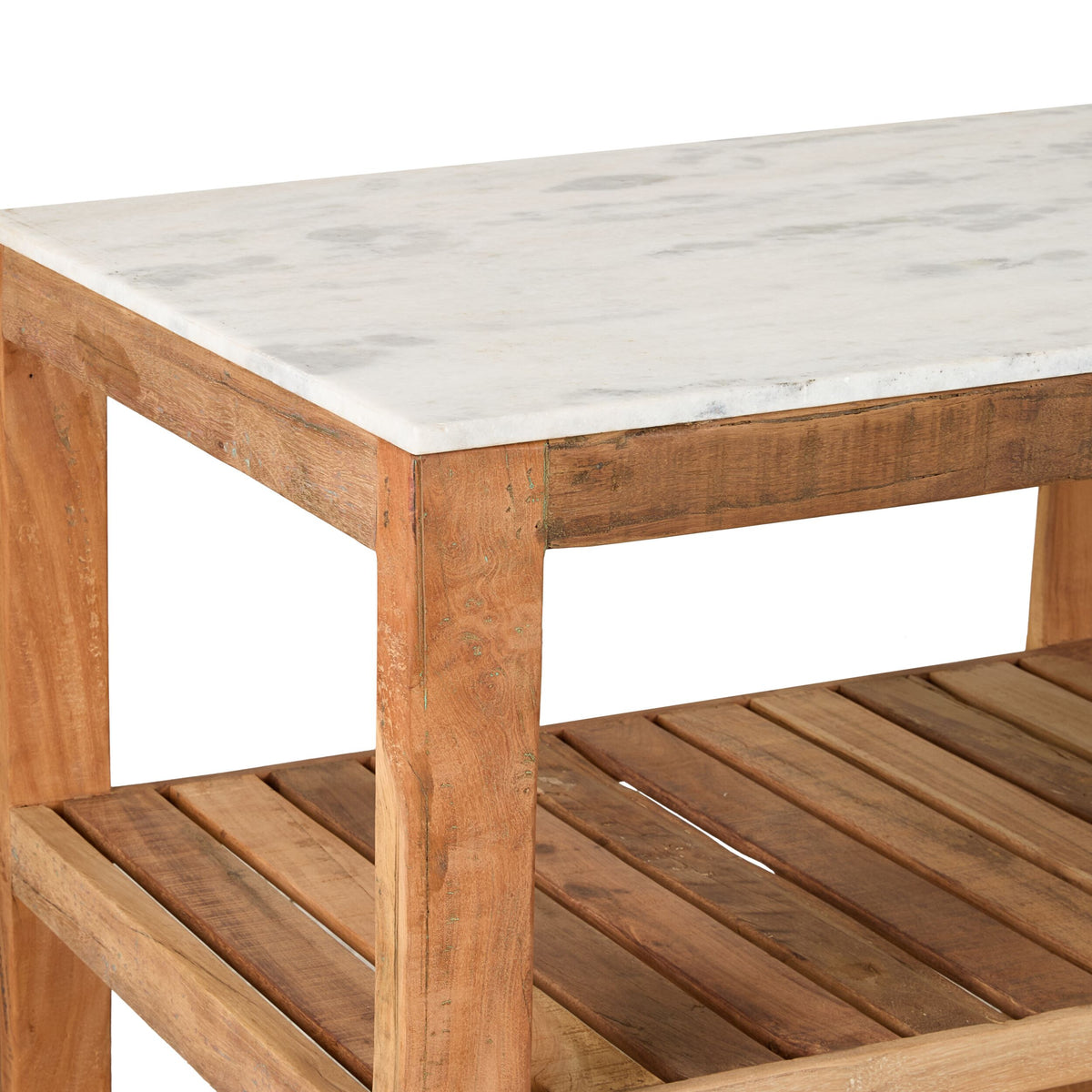 Kora Marble Top Kitchen Island Bench 180cm