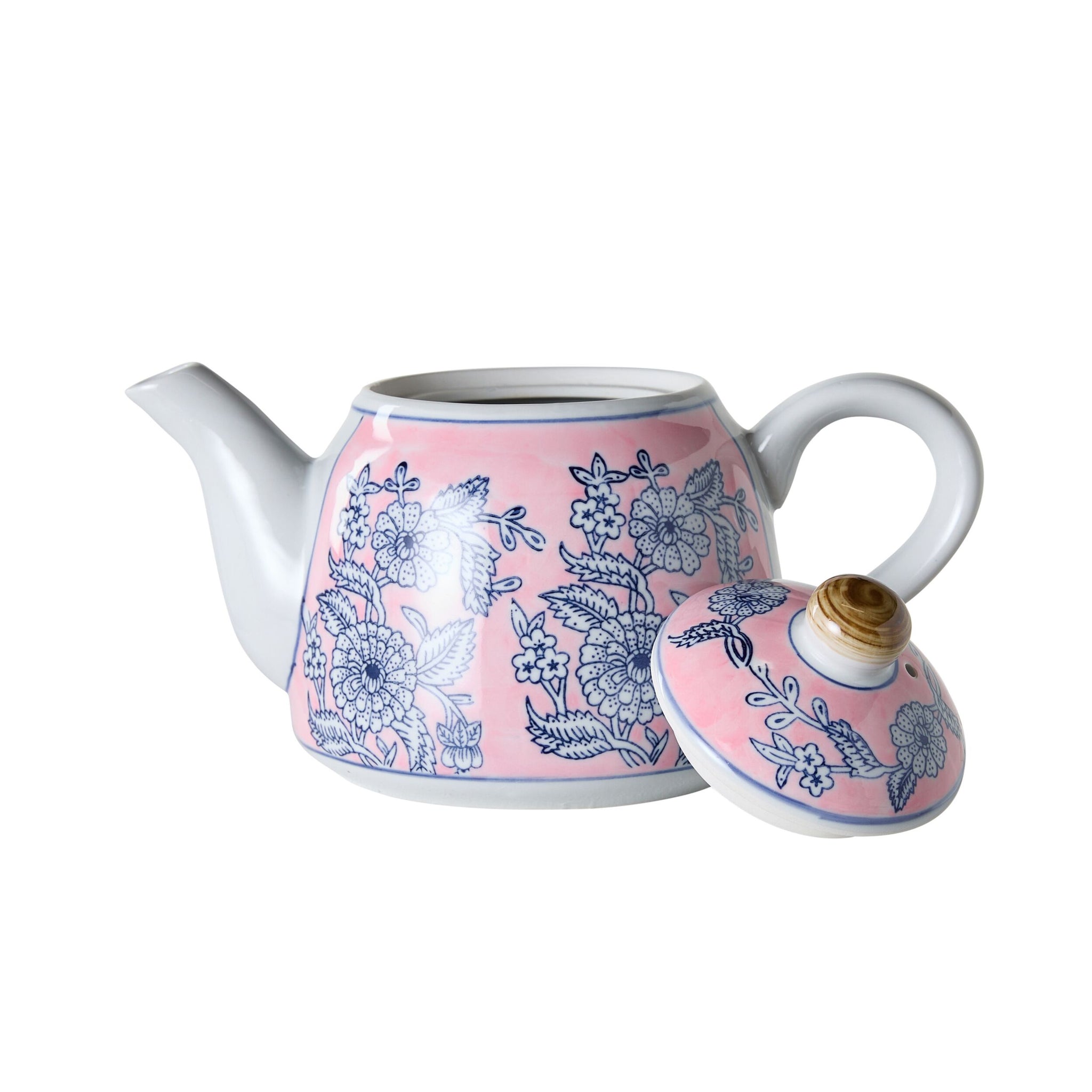 Celadon Botanic Blush Tea Pot