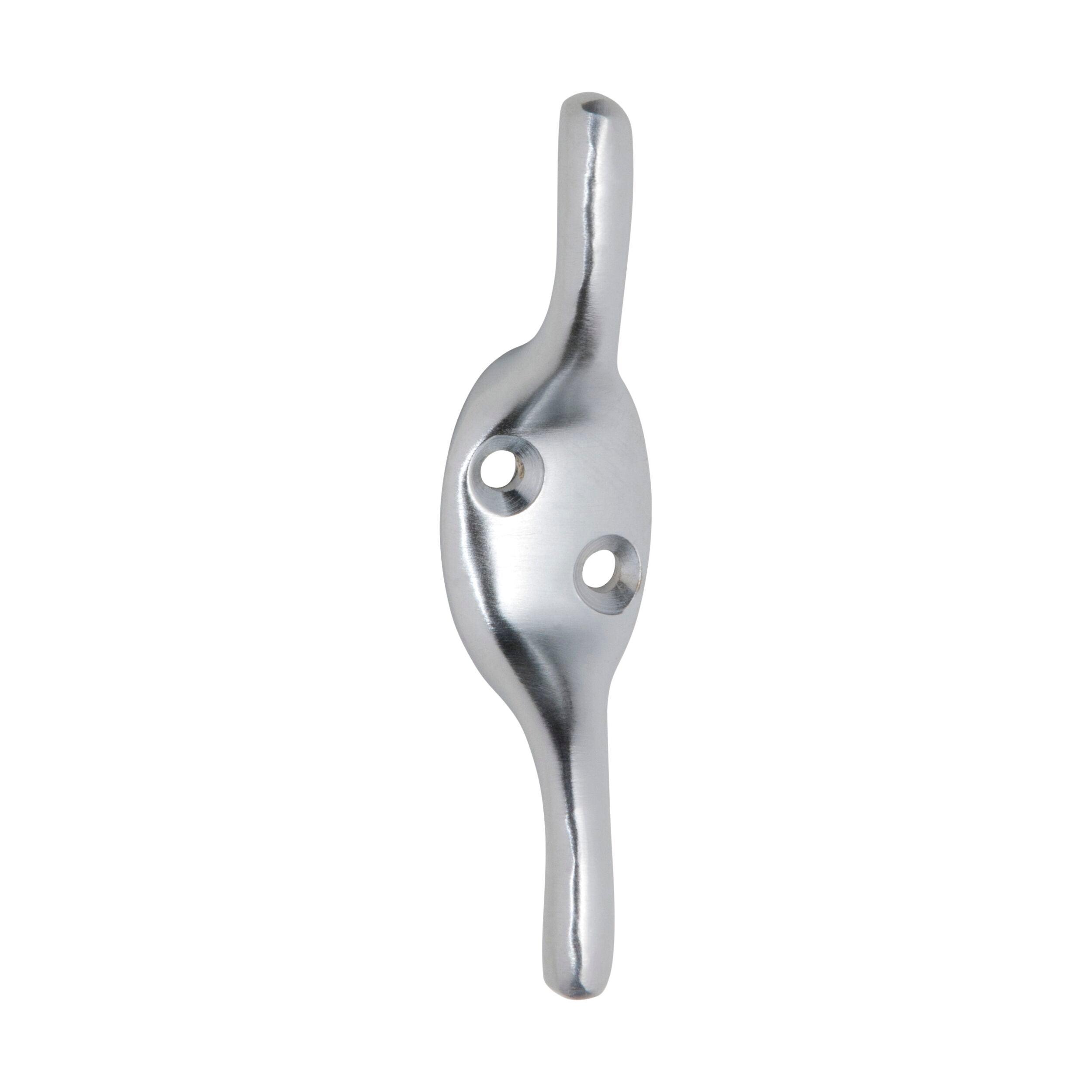 3974 Cleat Hook Satin Chrome H75xP20mm