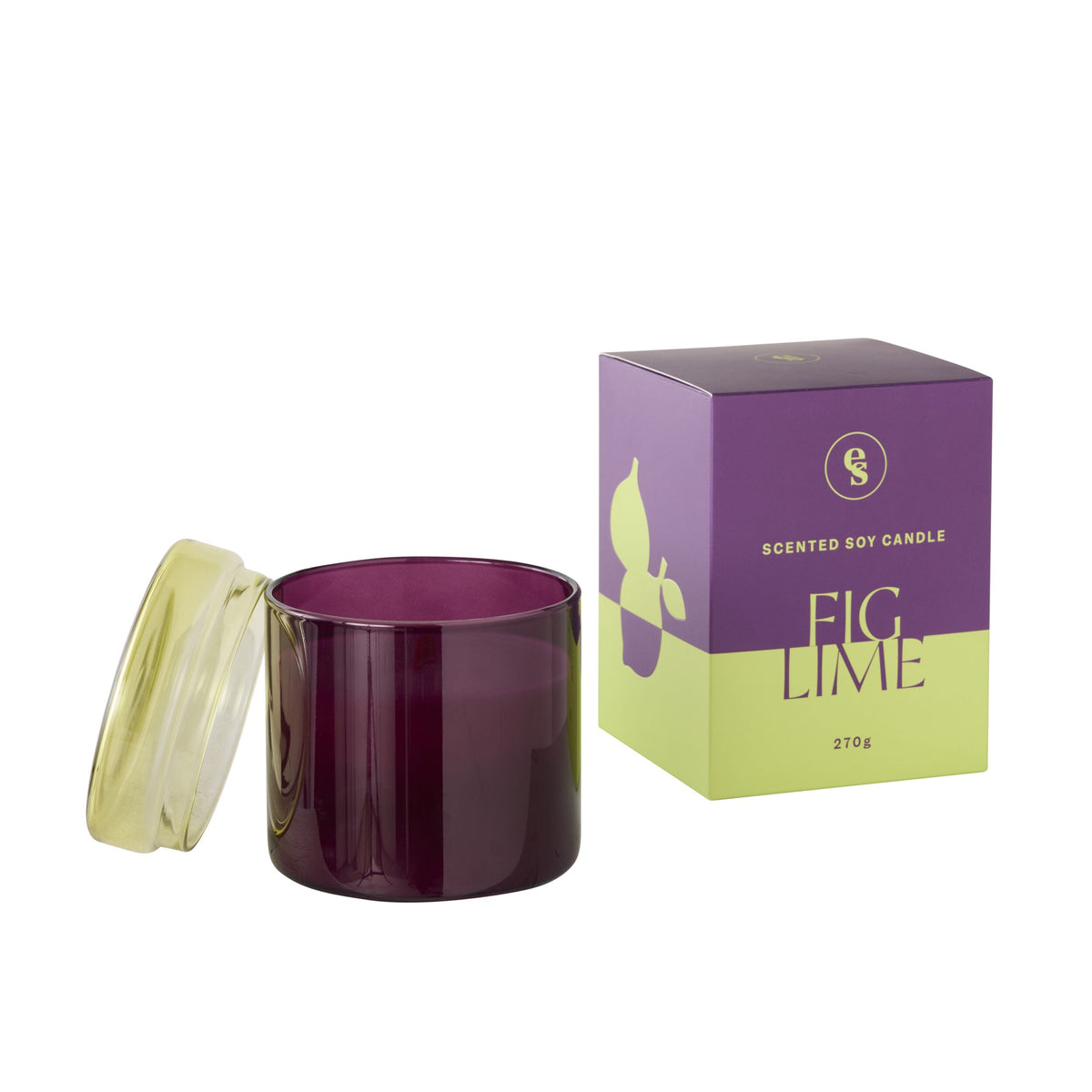 Home Scent Fig Lime Candle 270gm
