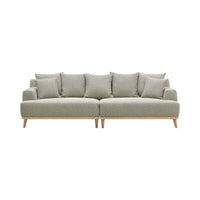 James 4 Seater Sofa Fossil