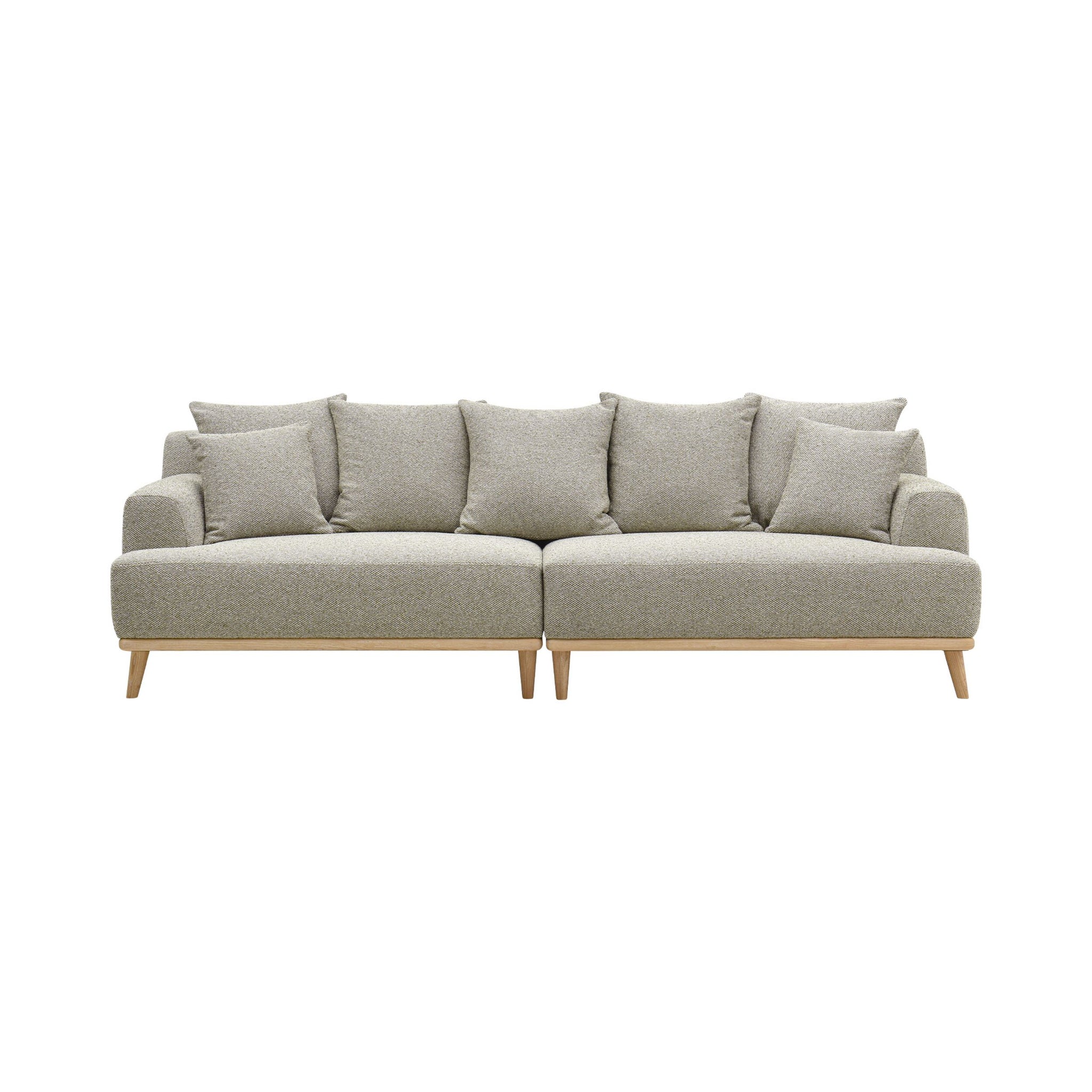 James 4 Seater Sofa Fossil