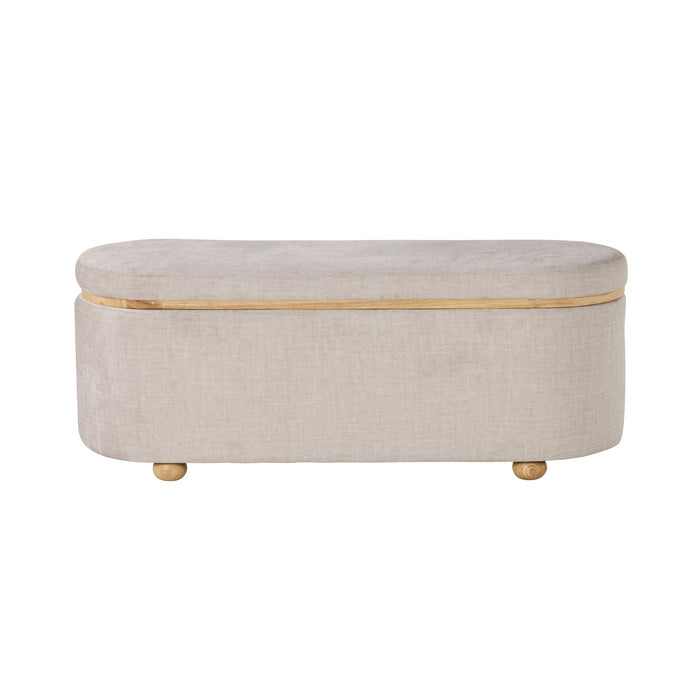 Sallie Storage Bench Aura Pecan