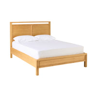 Avalon Queen Bed Light Oak