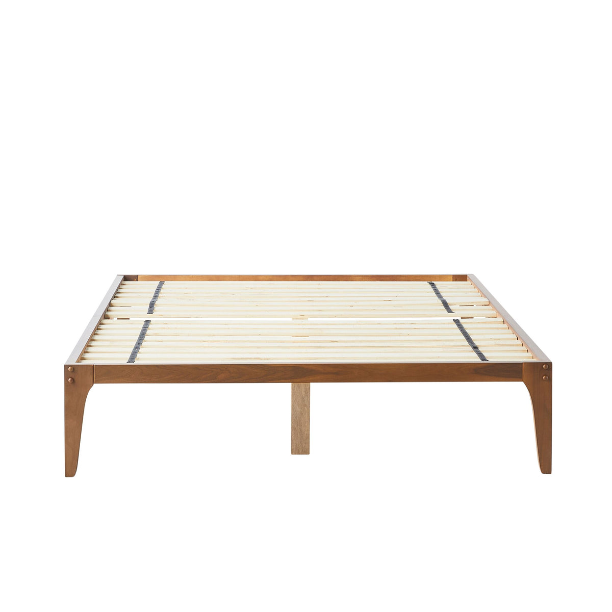 Vincent Double Bed Base Walnut
