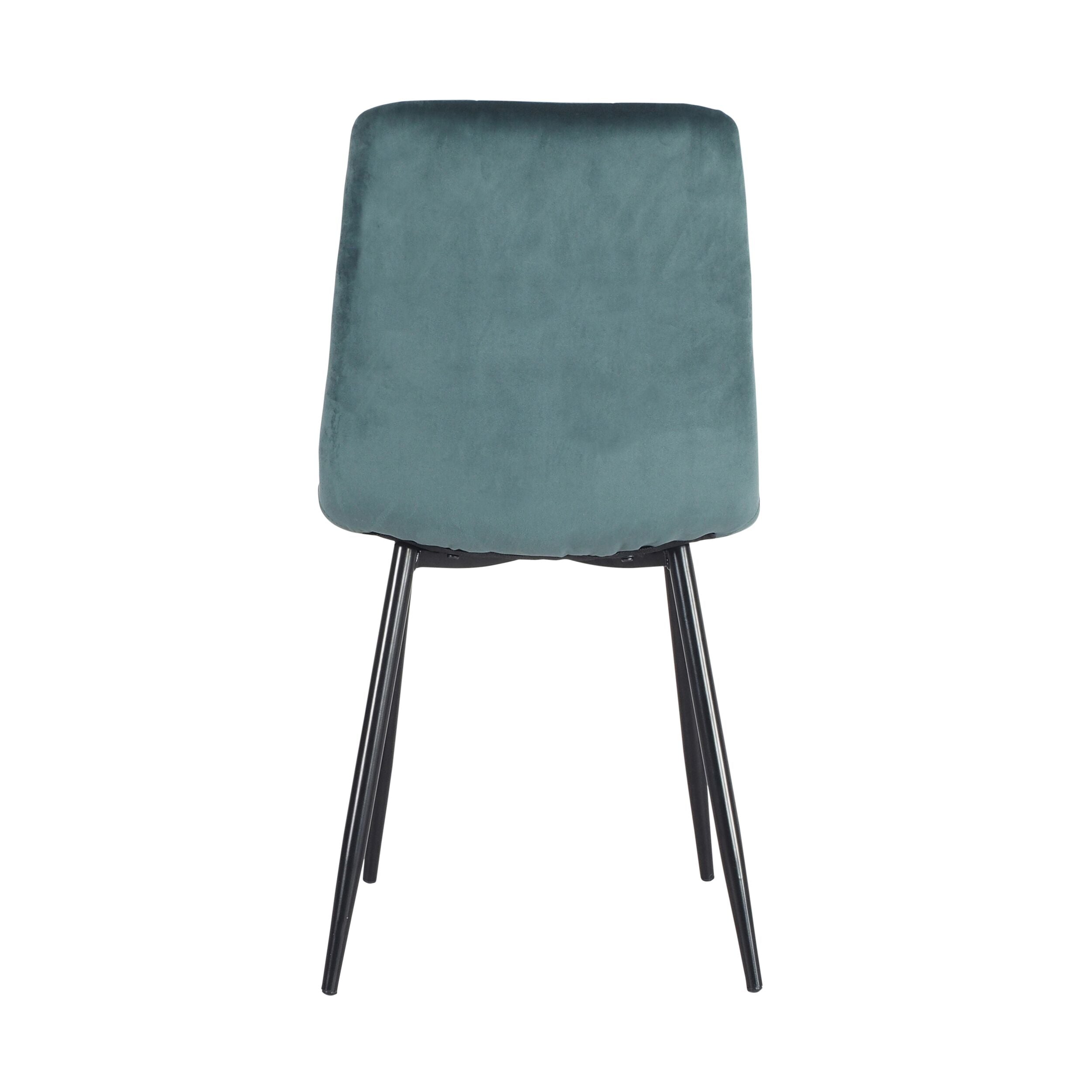 Max Velvet Dining Chair Ivy Teal