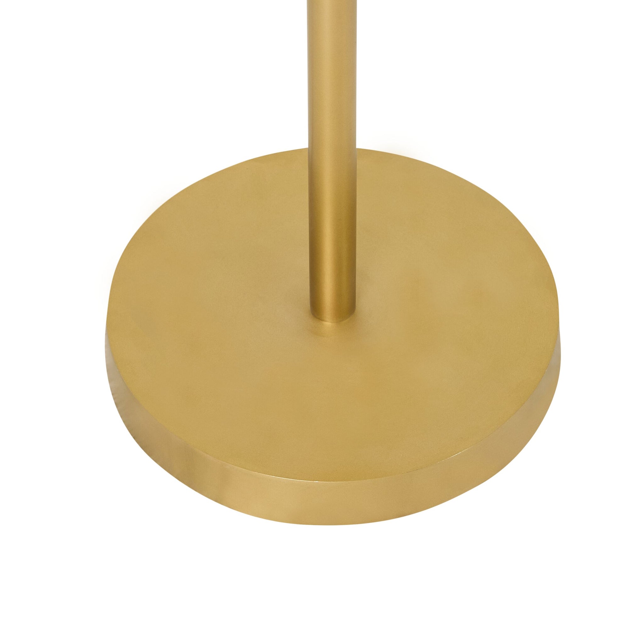 Argo Metal Floor Lamp Matte Brass/Green 158cm