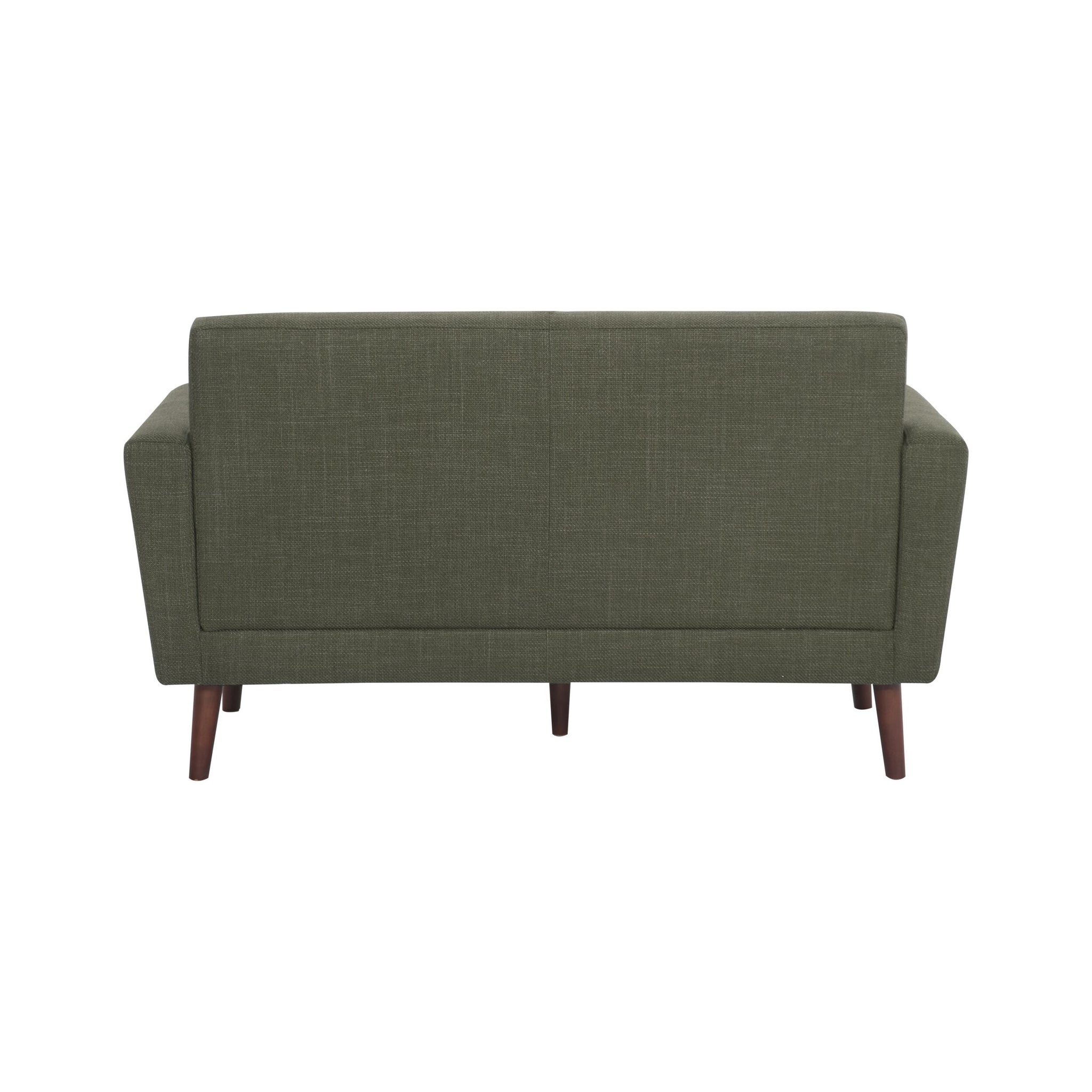 Frankie 2 Seater Sofa Olive Green Weave