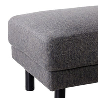 Finch Ottoman Amalfi Charcoal