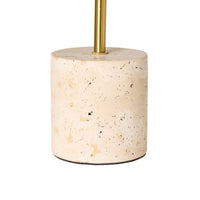 Elroy Travertine Table Lamp 54cm