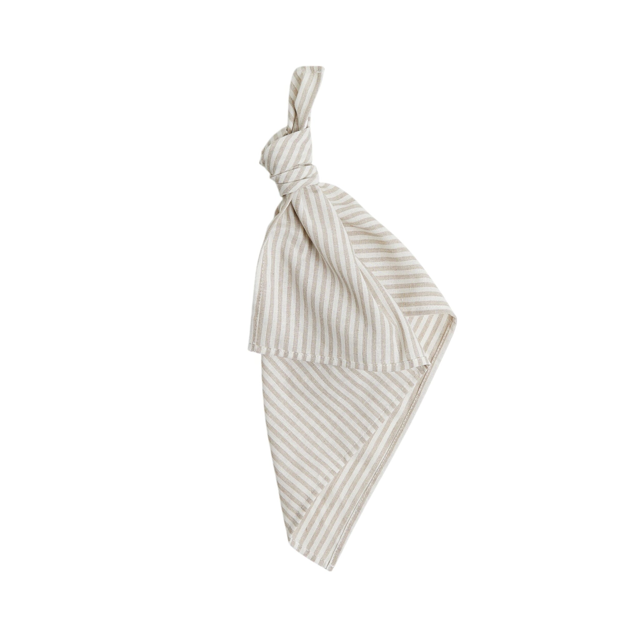 Marais Almond Stripe Napkin 45x45cm (Set of 4)
