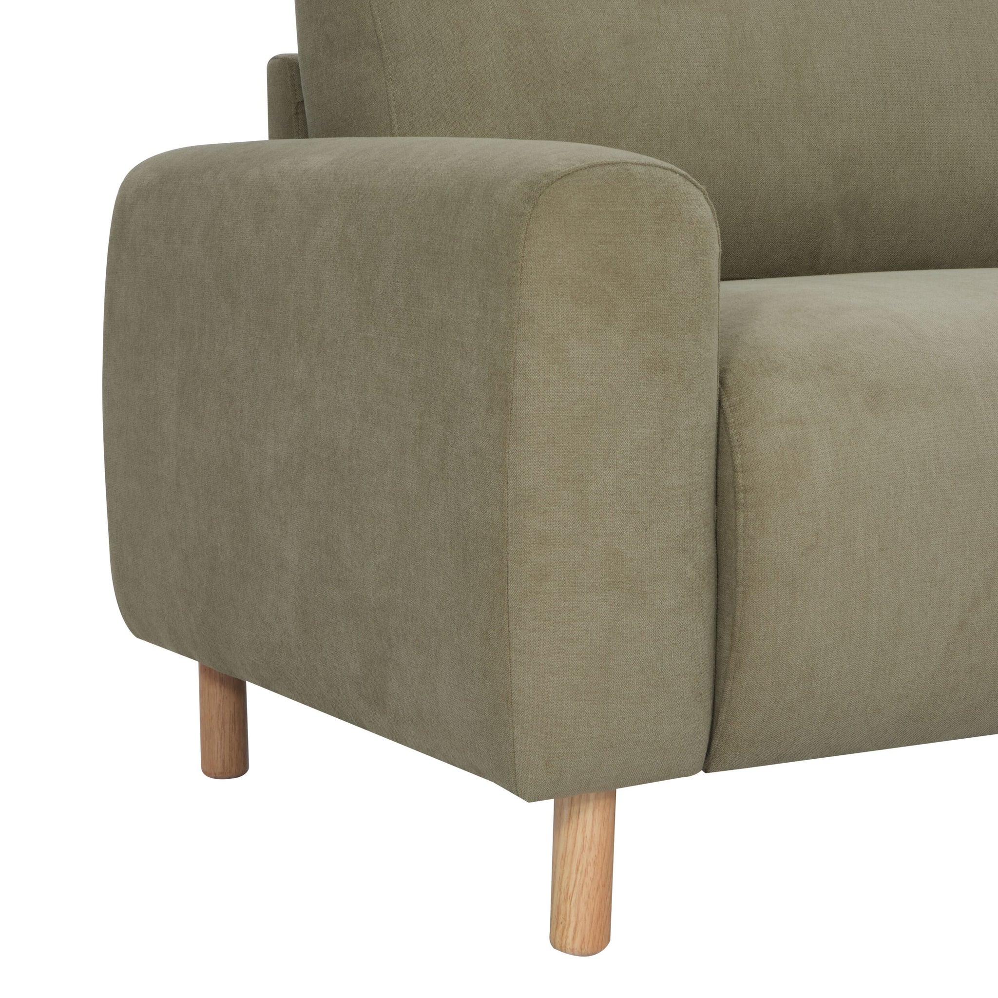 Senna 3 Seater Sofa Moss Green