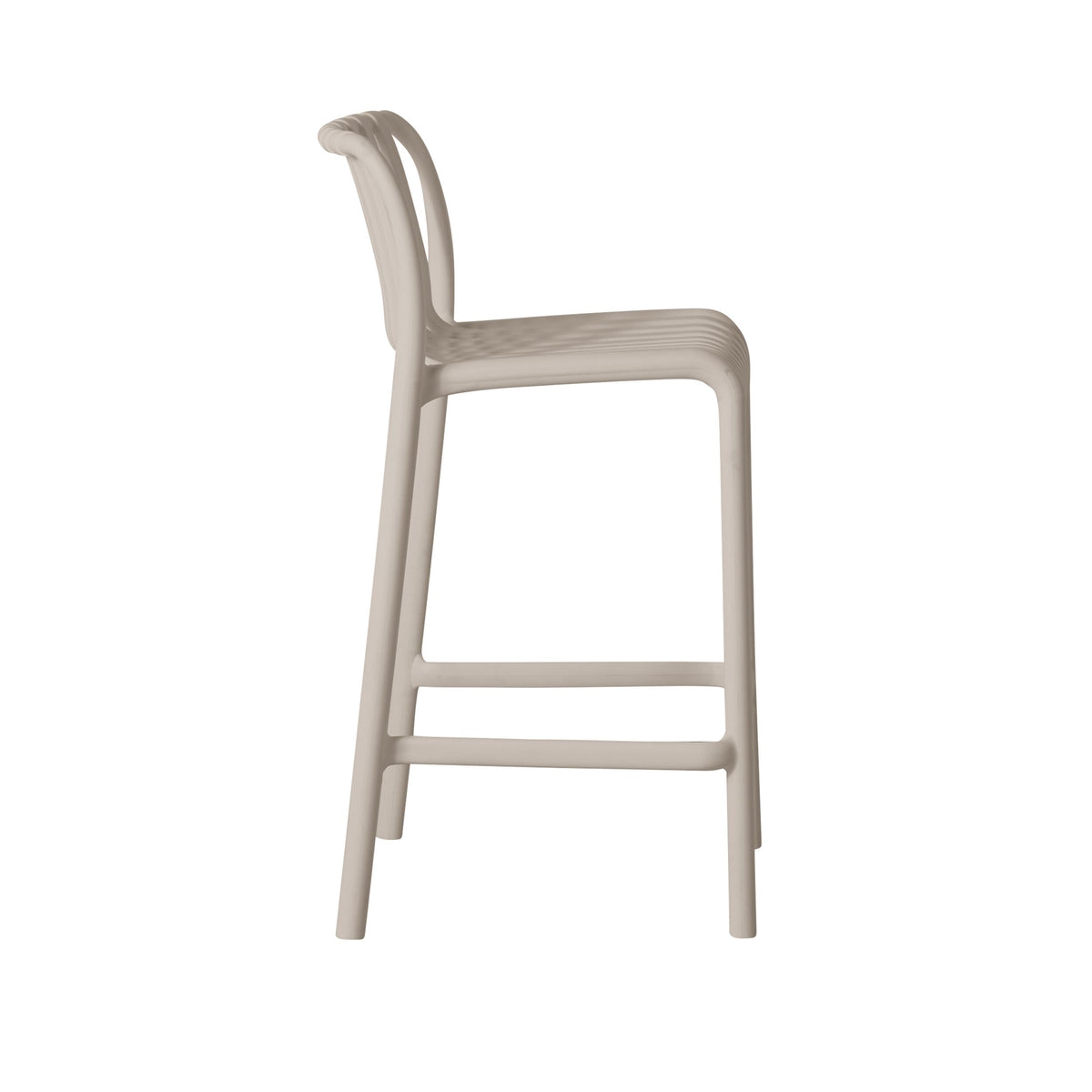 Jesi Bar Stool Light Taupe