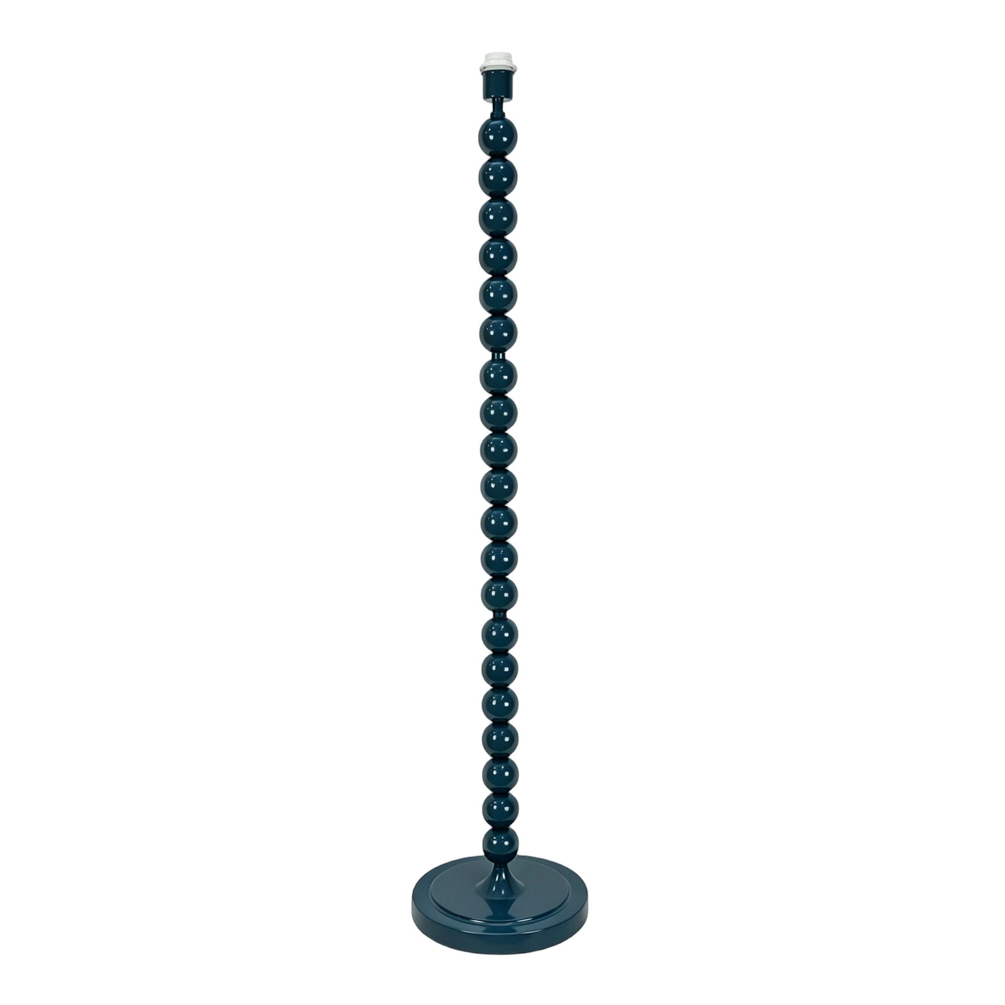 Carousel Metal Floor Lamp Base Blue 126cm