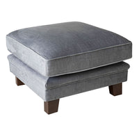 Lisette Velvet Ottoman Aura Storm