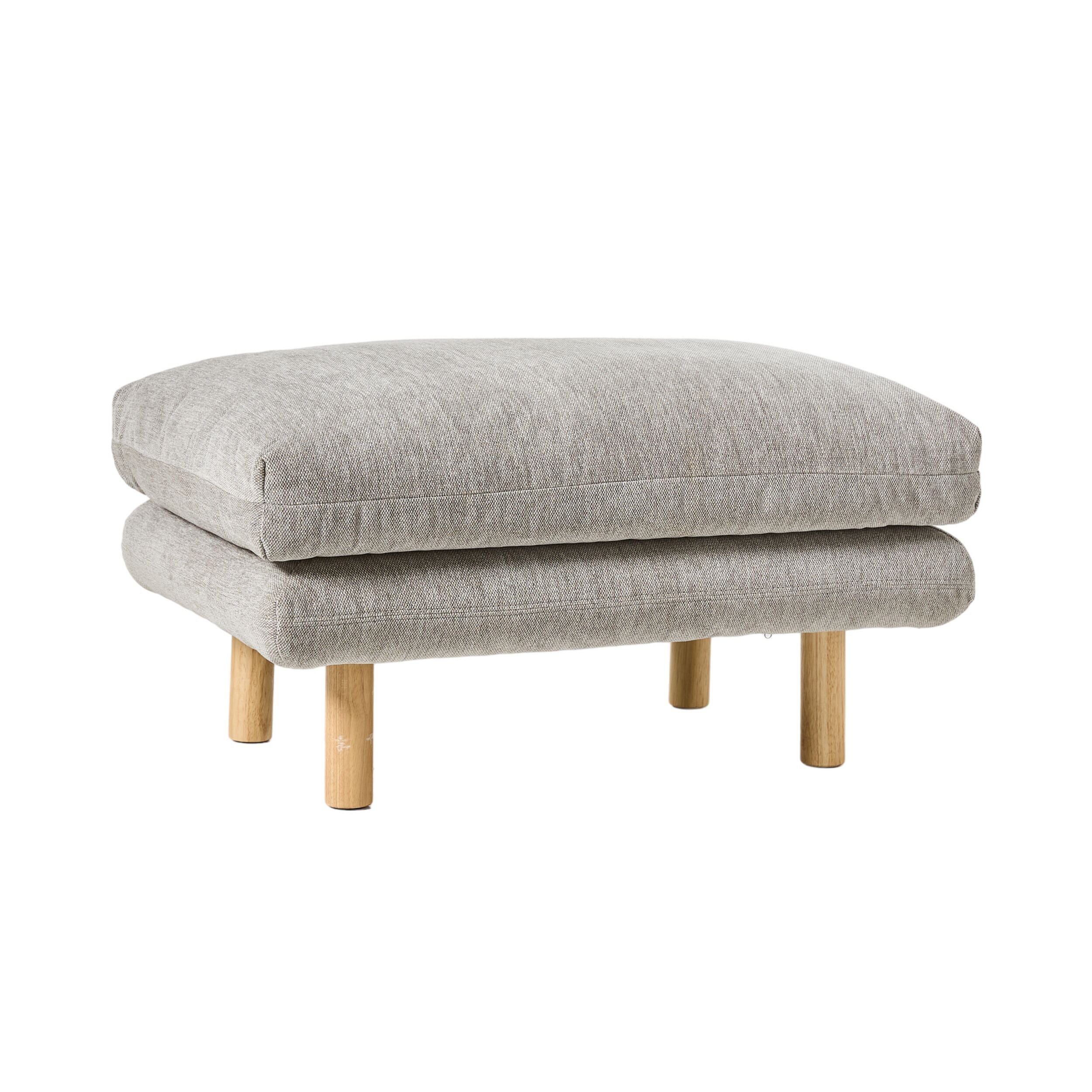 Austin Ottoman Cocoon Fog