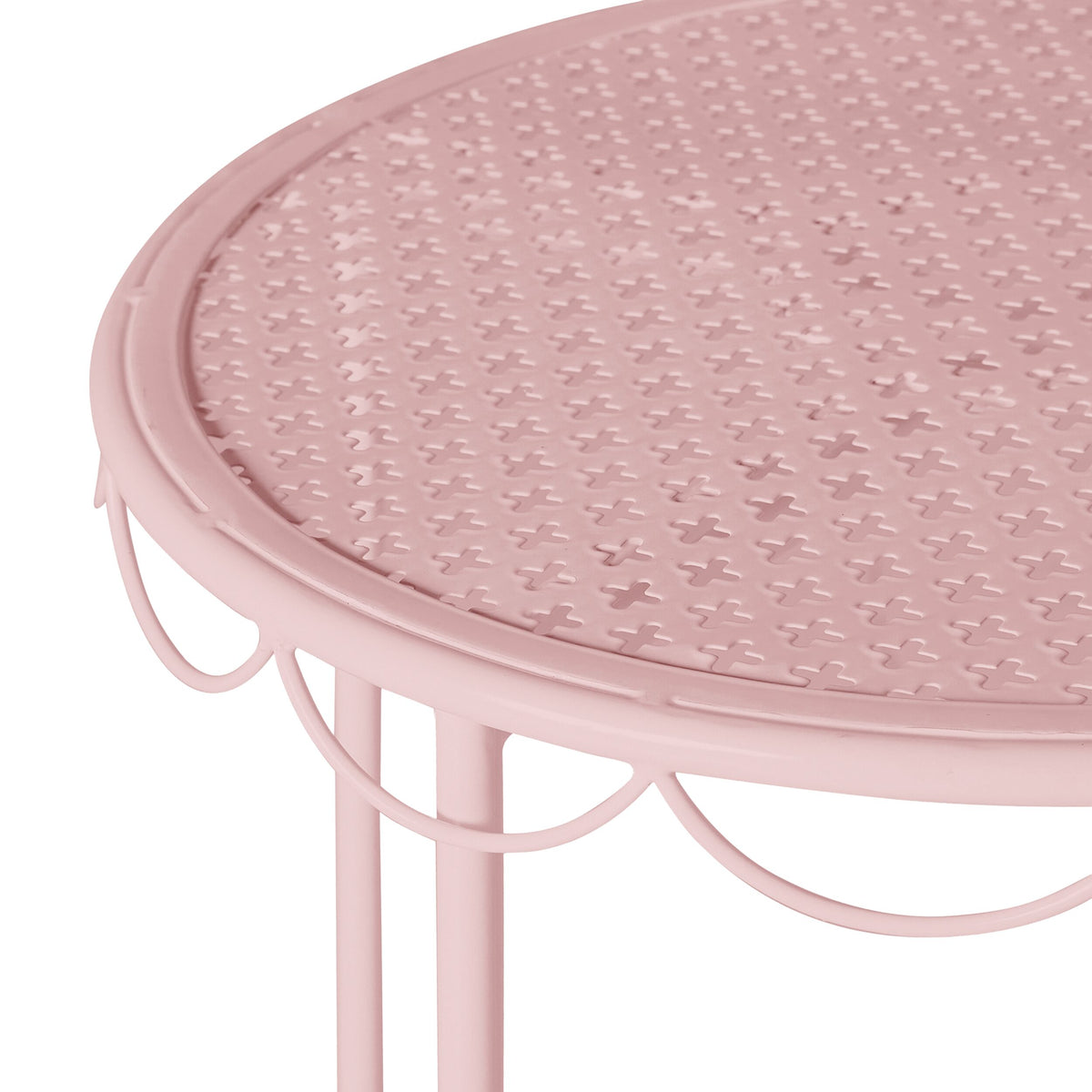 Bonnie Side Table 44cm Rose Pink